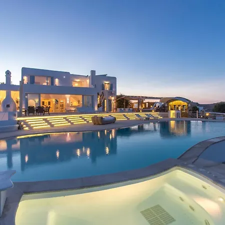 Villa Spectacular 1 Bedroom Vibhu Private Jacuzzis Infinity Pool Kalafatis