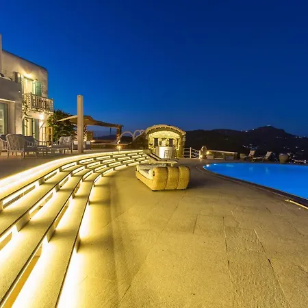 Spectacular 1 Bedroom Vibhu Private Jacuzzis Infinity Pool * Kalafatis